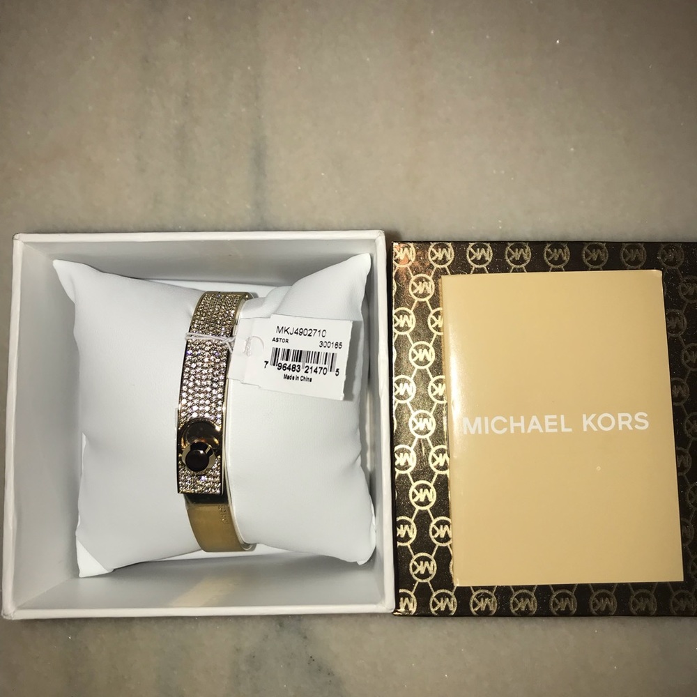 NWT Michael Kors Hinged Bracelet - Picture 2 of 4